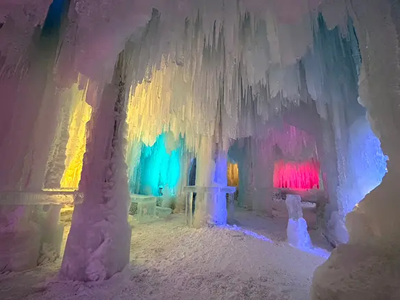 Sounkyo Onsen Ice Fall Festival