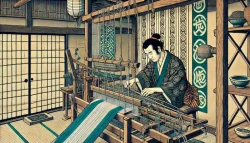 Edo Period　Nishijin Ori
