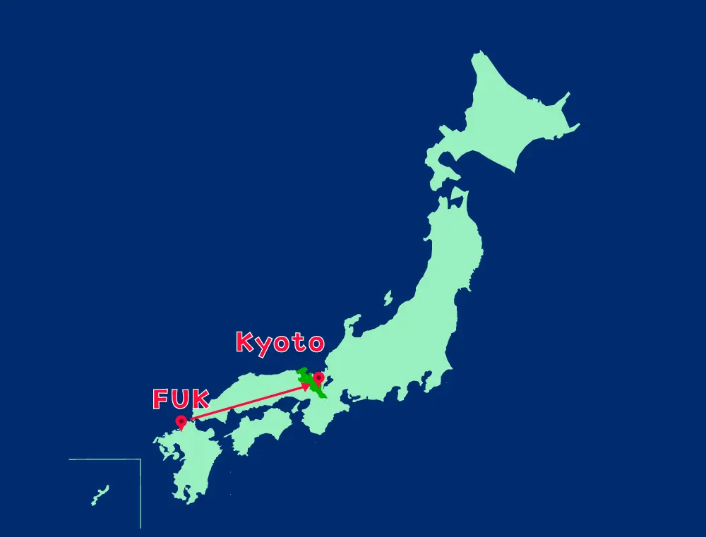 from_FUK_to_Kyoto