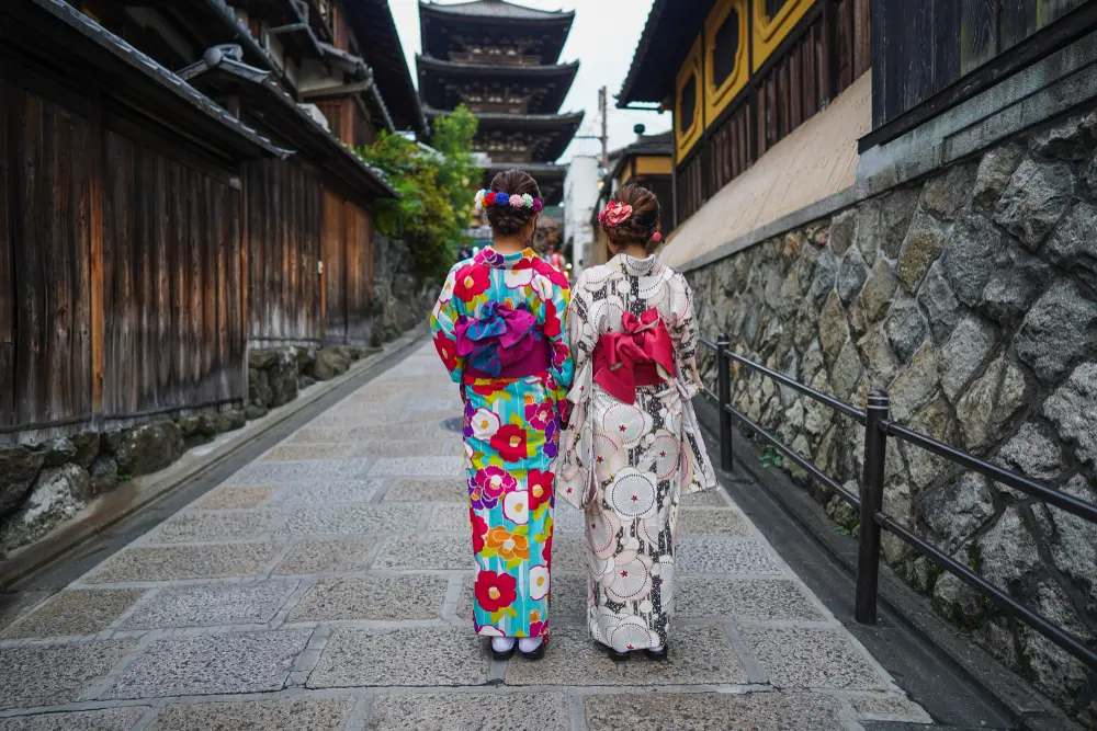 Kyoto in a Kimono