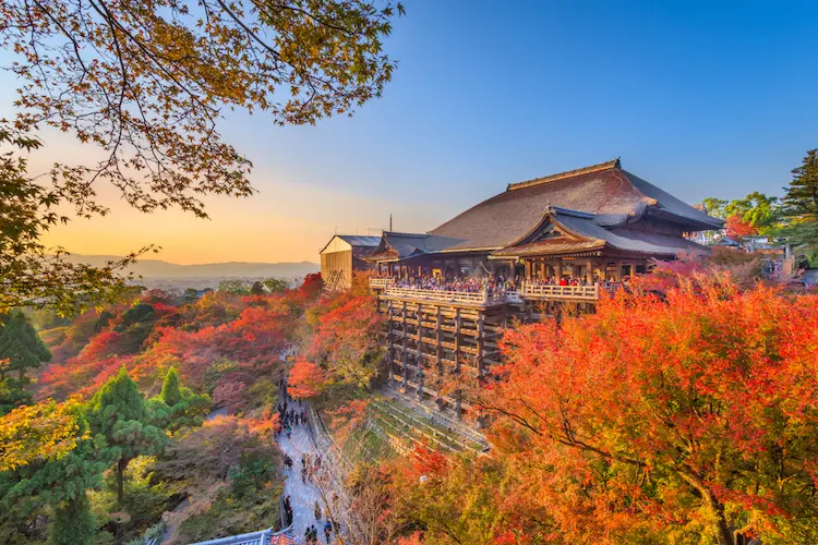 Autumn Kiyomizu-temple