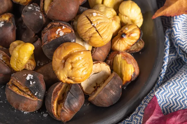 roasted chestnuts