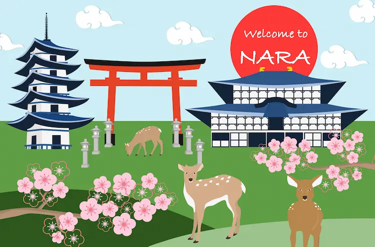 Directions from Major International Airports to Nara