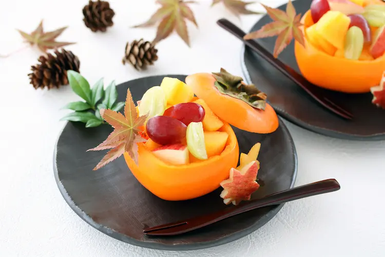 persimmon dishes japan