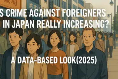 Is Crime Against Foreigners in Japan Really Increasing? A Data-Based Look (2025)